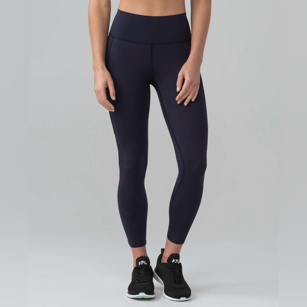 lululemon leggings - midnight navy